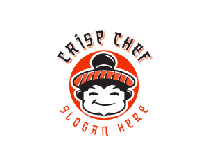 Asian Ramen House Chef logo design