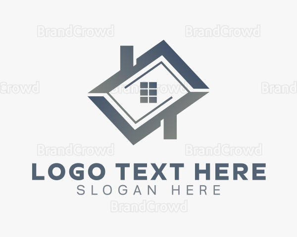 House Roof Real Estate Logo