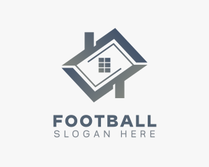 Property Investor - House Roof Real Estate logo design