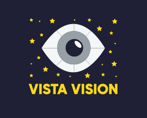 View - Night Eye View logo design