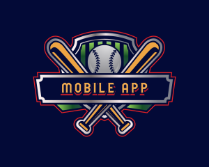 Baseball Bat Tournament Logo