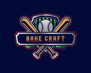 Baseball Bat Tournament logo design