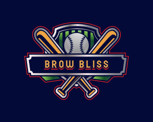 Baseball Bat Tournament logo design