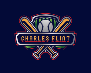 Baseball Bat Tournament logo design