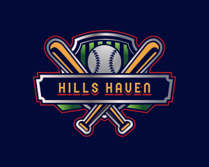 Baseball Bat Tournament logo design