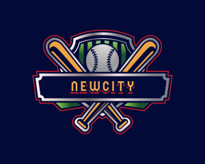 Baseball Bat Tournament logo design