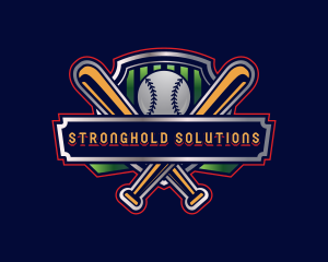 Baseball Bat Tournament logo design