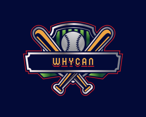 Baseball Championship - Baseball Bat Tournament logo design