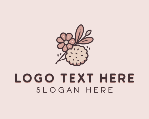 Bake Floral Cookie  Logo