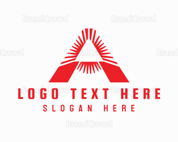 Red Triangle A Logo