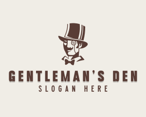 Monocle  Fashion Gentleman  logo design