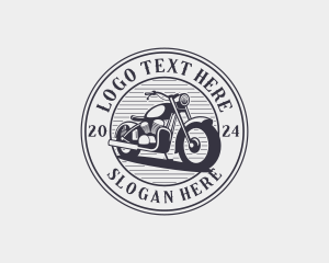 Motorcycle Gang - Biker Gang Rider logo design