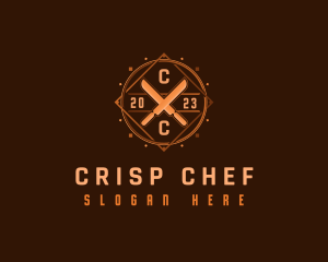 Knife Cuisine Kitchen logo design