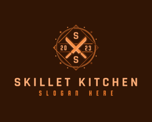 Knife Cuisine Kitchen logo design