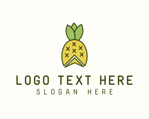 Pineapple - Pineapple Fruit Harvest logo design