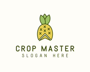 Pineapple Fruit Harvest logo design