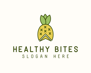 Pineapple Fruit Harvest logo design