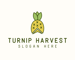 Pineapple Fruit Harvest logo design