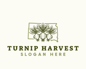 South Dakota Turnip logo design