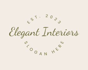 Elegant Cursive Business logo design