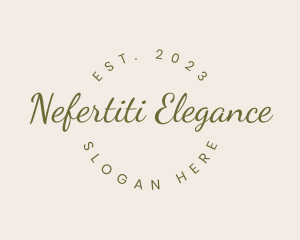 Elegant Cursive Business logo design