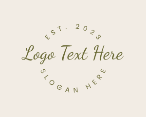 Cursive - Elegant Cursive Business logo design