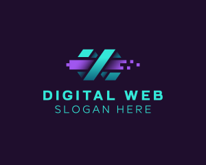 Web - Spiral Pixel Technology logo design