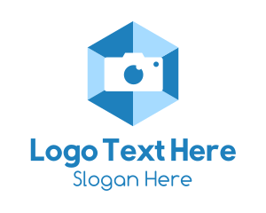 Photograph - Hexagon Photography Camera logo design