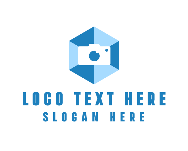 Camera Store - Hexagon Photography Camera logo design