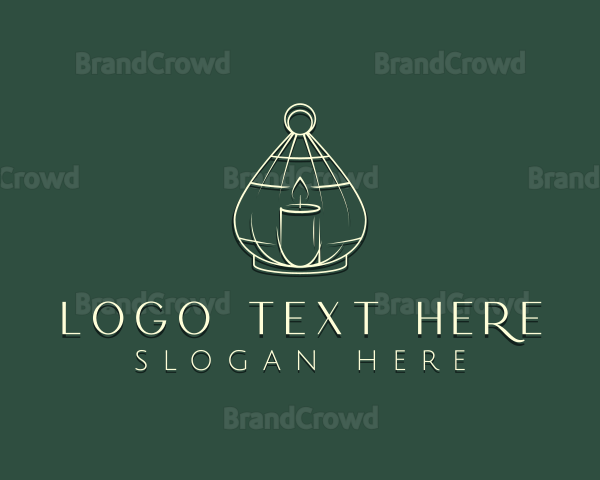 Candle Light Lantern Logo