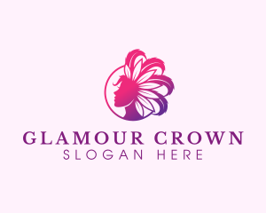 Pageant - Lady Salon Pageant logo design