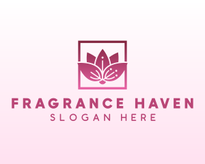 Lotus Flower Fragrance logo design