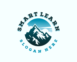 Trip - Horizon Mountain Peak logo design