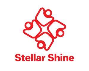 Red Star Team logo design