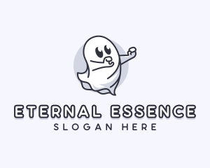 Haunted Horror Ghost logo design