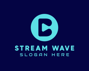 Streaming - Modern Streaming App logo design