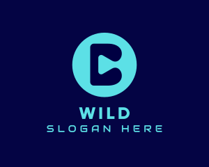 Digital - Modern Streaming App logo design