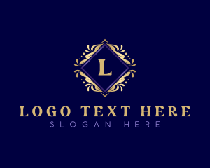 Premium Floral Decorative Logo