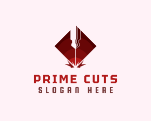 Industrial Laser Cutter logo design