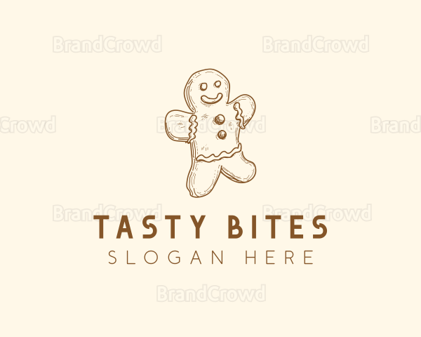 Gingerbread Cookie Baker Logo