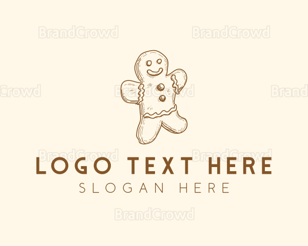 Gingerbread Cookie Baker Logo