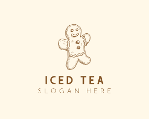 Gingerbread Cookie Baker logo design