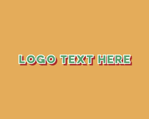 Playful - Fun Retro Playful logo design