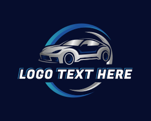 Headlight - Mechanic Car Automotive logo design