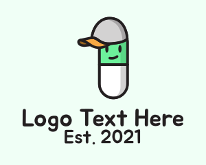 Medical School - Pill Children Mascot logo design