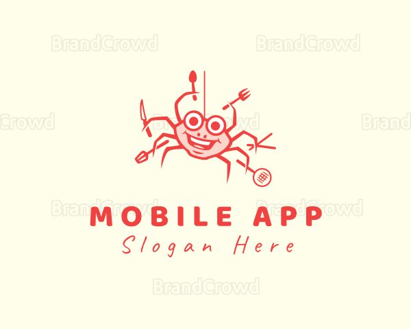Seafood Crab Cook Logo