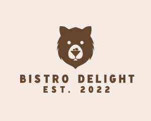 Cocktail Bar Bear logo design