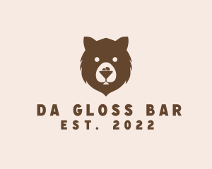 Cocktail Bar Bear logo design