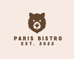 Cocktail Bar Bear logo design