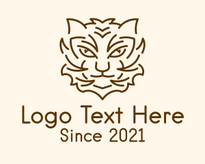 Lynx - Wild Bobcat Head logo design